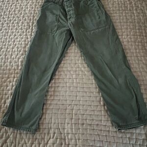 Topo Designs Green Cargo Pants Relaxed Fit - 30W